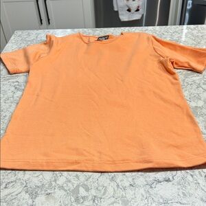 Vintage Southern Lady Orange Short Sleeve Shirt